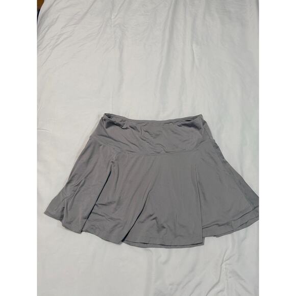 Grey Tennis skirt skort - Women's Size L with pocket - Picture 4 of 4